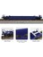 C8749 1 Adet Ho Ölçekli 40FT Kuyu Arabası 1:87 Içbükey Alt 40' Düz Araba Vagonu (1 Adet - Mavi) (Yurt Dışından) 2