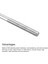 304 Paslanmaz Çelik Itme Çubuğu Konektörü Çift Uçlu Dişli Çubuk Dıy Rc Araba, Tekne, Araba, Uçak, Helikopter Modeli ve Dıy Malzeme, M4X200MM, 2'li Paket (Yurt Dışından) 5