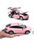 Oyuncak Arabalar Model x 1:32 Geri Çekin Araçlar Pres Döküm Model Araç Oyuncak Arabalar Erkekler ve Kızlar Için 3 Ila 12 Yaşında Pembe (Yurt Dışından) 2