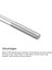 304 Paslanmaz Çelik Itme Çubuğu Konektörü Çift Uçlu Dişli Çubuk Dıy Rc Araba, Tekne, Araba, Uçak, Helikopter Modeli ve Dıy Malzeme, M4X140MM, 2'li Paket (Yurt Dışından) 4
