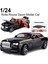 Yeni Sürüm - Zarif Araba Modeli 1/24 Rolls-Royce Şafak Model Araba, Çinko Alaşımlı Yetişkinler ve Çocuklar Için Ses ve Işık ile Geri Çekin Oyuncak Araba Hediye. (Siyah) (Yurt Dışından) 3