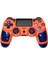 Ps4 Oyun Kumandası, Ps-4/slim/pro/pc/android ile Uyumlu Bluetooth Kablosuz Gamepad, Hoparlör ve Dokunmatik Panelli Yüksek Hassasiyetli Oyun Joystick, USB Kablosu - Turuncu (Yurt Dışından) 1