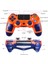 Ps4 Oyun Kumandası, Ps-4/slim/pro/pc/android ile Uyumlu Bluetooth Kablosuz Gamepad, Hoparlör ve Dokunmatik Panelli Yüksek Hassasiyetli Oyun Joystick, USB Kablosu - Turuncu (Yurt Dışından) 2