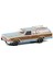 1979 Ford Ltd Country Squire Açık Mavi, Woodgrain Kenarlı (Yıpranmış) Terminatör 2: Kıyamet Günü 1991 Film 1/64 Döküm Model By 44920 C (Yurt Dışından) 2