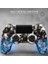 P4/pro/slim/pc Için Kablosuz Oyun Denetleyicisi 800MAH Şarj Edilebilir Pilli Oyun Denetleyicisi, Çift Titreşimli/oyun Joystick'i/kulaklık Jakı/altı Eksenli Sensör P4 Denetleyicisi (Yurt Dışından) 2