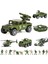 18 Paket Döküm Askeri Araç Setleri, 6 Paket Muhtelif Alaşım Metal Model Araba Oyuncakları ve 12 Paket Asker Ordu Adamları, Mini Ordu Oyuncak Tankı, Panzer, Hava Savunma Aracı, Çocu (Yurt Dışından) 1