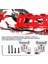 Adet Alüminyum Alaşımlı Arka Süspansiyon Braketi Arka Şok Kulesi Eksenel SCX24 1/24 Rc Araba (Gümüş) Sportinggoods Araba Modeli Aksesuarları (Yurt Dışından) 3