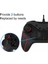 USB Kablolu Gamepad Oyun Denetleyicisi Çift Joystick'li Ergonomik Oyun Kolu Turbo Altı Eksenli Jiroskop Işlevleri Kırmızı ve Mavi (Yurt Dışından) 5