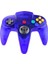 N64 Oyun Için Klasik USB Denetleyici, Windows Pc Mac Linux Raspberry Pi 3 Için USB Retro N64 Gamepad Joystick Joypad (Şeffaf Mavi) (Yurt Dışından) 1