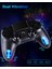 Sony Ps4 Kablosuz Denetleyicisi Için Sony P4 Kontrolör Için Orijinal Kablosuz Kumanda Dualshock Ps4 Oyun Pedi Için Kulaklık Bağlantısı Dokunmatik Ps4/ps4 Slim/ps4 Pro/pc Için Siya (Yurt Dışından) 3
