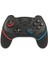 Anahtar Pro Gamepad Anahtar Konsolu ile Uyumlu 6 Eksen Saplı Kablosuz Bt Gamepad Oyun Joystick Denetleyicisi Sol Kırmızı (Yurt Dışından) 1