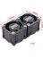 Dkky 1/10 1/8 1/5 Rc Model Araba Fırçalanmış Fırçasız Motor Soğutucu 4028 Yüksek Hızlı Soğutma Fanı Çift Fanlar 12V Alüminyum Fan Kapağı Arrma Eksenel Rc Araba Için Dıy Kitleri Yük (Yurt Dışından) 4