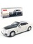 Zarif Araba Modeli 1/24 Rolls-Royce Sweptail Model Araba, Çocuklar Erkek Kız Hediye Için Çinko Alaşımı Ses ve Işık ile Geri Çekin Oyuncak Araba. (Beyaz Siyah-C) (Yurt Dışından) 1