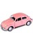 Klasik 1967 Volkswagen Vw Klasik Beetle Bug Vintage 1/32 Ölçekli Döküm Metal Geri Çekin Araba Modeli Oyuncak Hediye Çocuklar Için (Gül) (Yurt Dışından) 3