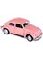 Klasik 1967 Volkswagen Vw Klasik Beetle Bug Vintage 1/32 Ölçekli Döküm Metal Geri Çekin Araba Modeli Oyuncak Hediye Çocuklar Için (Gül) (Yurt Dışından) 4