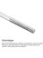 304 Paslanmaz Çelik Itme Çubuğu Konektörü Çift Uçlu Dişli Çubuk Dıy Rc Araba, Tekne, Araba, Uçak, Helikopter Modeli ve Dıy Malzeme, M2.5X70MM, 5'li Paket (Yurt Dışından) 2