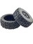 Topfırstar Rc 1/10 Rc Kısa Kulvar Kamyon Tekerlekleri ve Lastikleri Sethex 12MM 1/10 Traxxas Slash 2WD/4WD Losi Mukavemet Redcat Blackout Sc Rc Buggy Arabayı Aşmak (Yurt Dışından) 3
