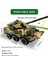 Erkekler Için Tank Oyuncakları Askeri Kamyon Zırhlı Tank Ordu Arabası Savaş Modeli Kamyon Çocuklar Için Işıklı ve Sesli Geri Çekilmiş Oyuncak Araç Doğum Günü Noel Partisi Hediyesi (Yurt Dışından) 4