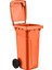 120 Lt. Tekerlekli Endüstriyel Çöp Konteyneri (Turuncu) 2