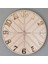 - Diagonal Lines - Krem & Gold - 50CM Duvar Saati 2