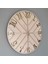 - Diagonal Lines - Krem & Gold - 50CM Duvar Saati 3