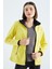 Gri Basic Kısa Kol Standart Kalıp V Yaka Kadın T-Shirt - 97145 5