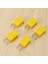 10 Adet Sarı Plastik Kasa Düz Erkek 2-Pin K Tipi Termokupl Tel Konnektörü (Yurt Dışından) 3