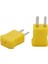 10 Adet Sarı Plastik Kasa Düz Erkek 2-Pin K Tipi Termokupl Tel Konnektörü (Yurt Dışından) 4