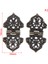 2 Adet Vintage Alaşım Içi Boş Çiçek Menteşeleri Metal Dolap Kapı Butt Menteşeleri 24*54MM (Yurt Dışından) 2
