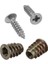 20 Adet M6X 15MM Altıgen Soket Vida Konu Ekleme Somunu 100X Paslanmaz Çelik Düz Kafa Phillips Vida 12X3MM (Yurt Dışından) 2