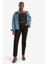724™ High Rise Straight Kadın Jean Pantolon - Night Is Black 4