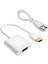 HDMI To VGA Dönüştürücü Çevirici Sesli Kablo 1