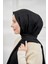 Armanda Italyan Jakar Geometrik Desen Şal - Yeni Jakarlı Trend Şal Scarf - Siyah 2