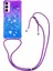 Samsung Galaxy A05S 4g Kılıf Sıvı Gradyan Telefon Kapağı Lanyard ile (Yurt Dışından) 1