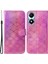 Honor X5 Plus Çizik Anti-Deri Telefon Kasası Göz Kamaştırıcı Çiçek Desen Kapağı (Yurt Dışından) 1
