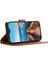 Honor 90 Pro Vaka Çizgileri Strap ile Pu Deri Telefon Kapağı (Yurt Dışından) 3