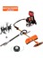 Japon Sırt Tırpan + Çit Kesme + Akrep Çapa Makinesi 4.2kw 5.7hp 1