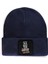 Blackbörk V1 Akrilik See You Later Never - 2 Kod Logolu Unisex Lacivert Bere (Beanie) 1