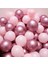 Krom Pembe ve Makaron (Pastel) Pembe Renk 40 Adet Balon 1