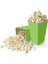 Mısır Kutusu Cips Kutusu 8 Adet Yeşil Popcorn Kutusu Karton Popcorn Cup Parti Doğum Günü 1