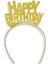 Happy Birthday Gold Yazılı Eva Parti Taç Doğum Günü Altın Renk Parti Tacı 1