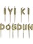 Iyi Ki Doğdun Gold Renk Pasta Mumu Seti 1