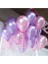 50 Adet Metalik (Mor-Pembe Balon) Parlak Helyum Uyumlu 1