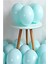 70 Adet Yeşil Makaron Pastel Renk Mat Balon 1