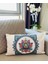 Mandala Desenli Çift Taraflı Dekoratif Yastık Kılıfı 32*55 cm 1