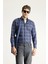 Uzun Kol Slim Fit Oduncu Ekose Pamuklu Gömlek 2