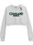 Basic Crop Bisiklet Yaka Uzun Kollu Cleveland Sweat 1