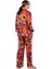 İpek Gömlek-Pantolon Pijama Takımı Kandinsky Squares With Circles Nomads Felt 5