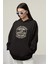 Oversize Los Angeles Yazılı Kolej Hoodie 2