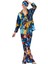 İpek Gömlek Pantolon-Pijama Takımı Abstract Desen 10 Nomads Felt 4